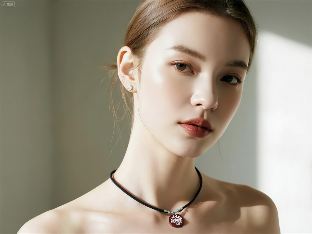 Fox Shadow and Zen Heart, Spiritual Rhyme of the East - The Cultural Artistic Conception of Ebony Inlaid with Silver Nine - Tailed Fox Pendant